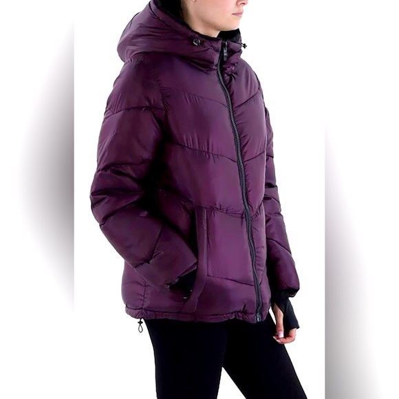 STEVE MADDEN Womens Faux Fur Lined Cold Weather Puffer Jacket - Picture 4 of 15